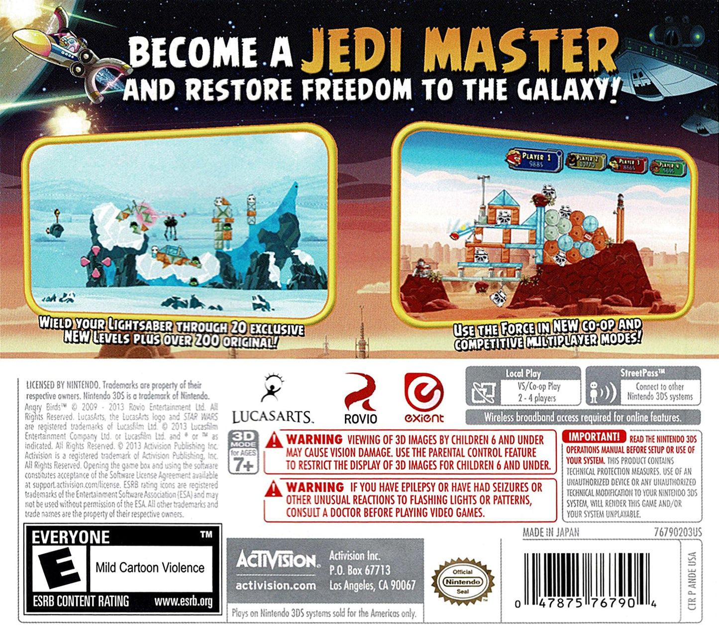 Angry Birds Star Wars Nintendo 3DS