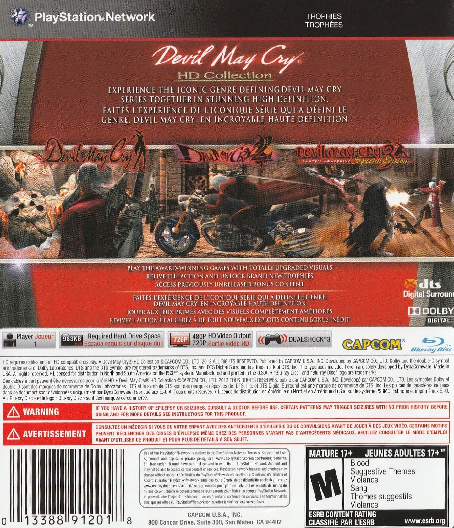 Devil May Cry HD Collection Playstation 3