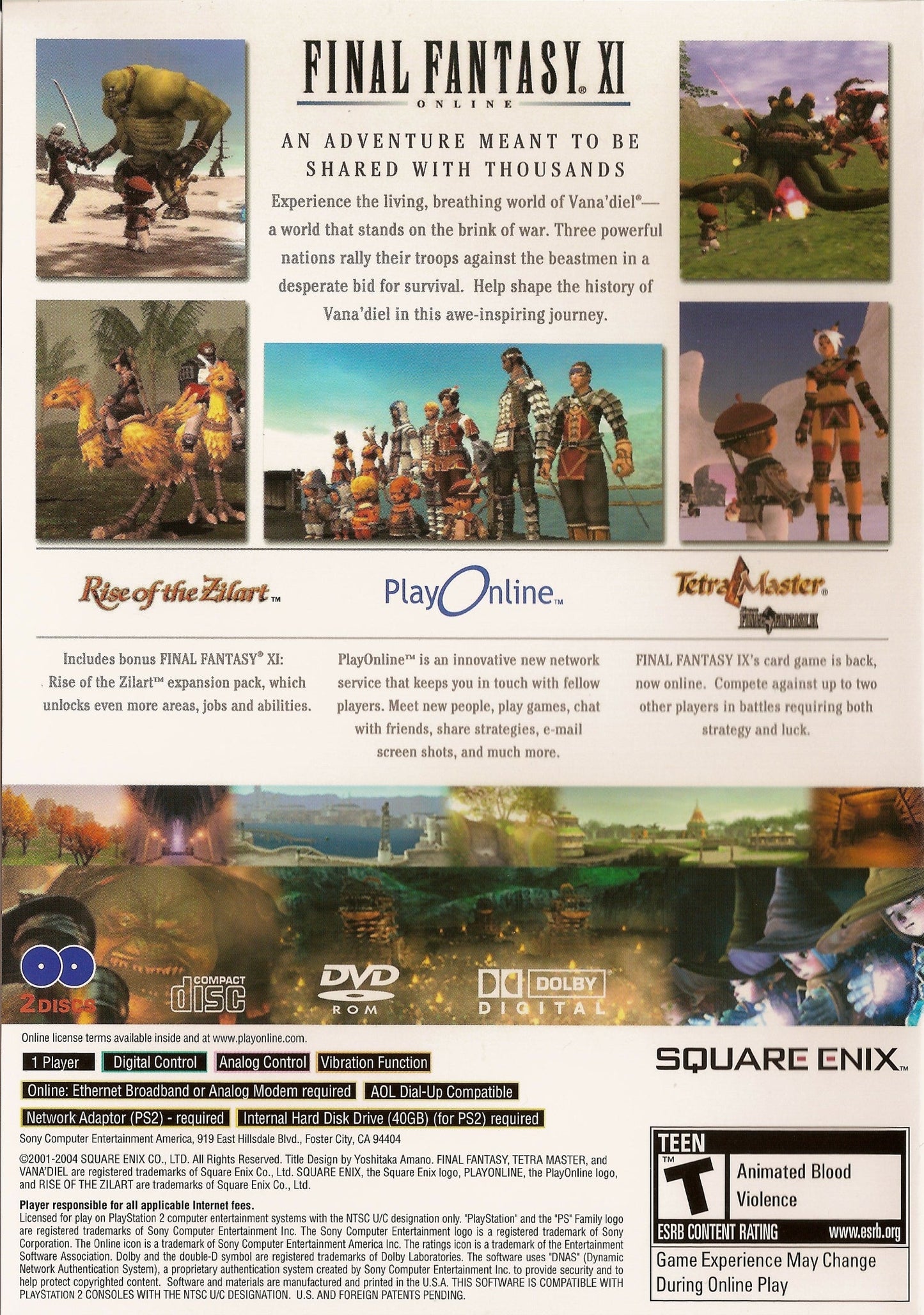 Final Fantasy XI Playstation 2