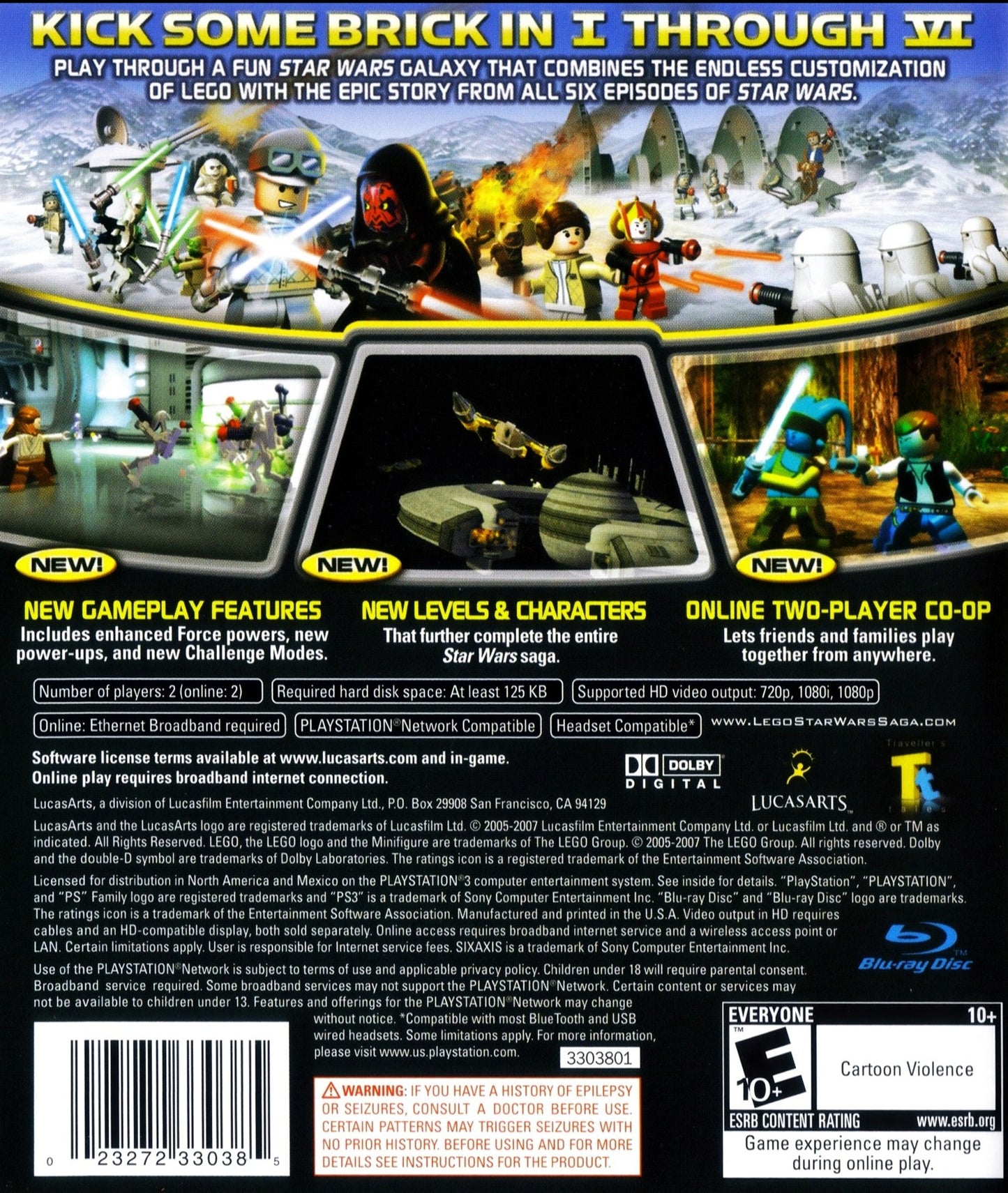 LEGO Star Wars Complete Saga Playstation 3