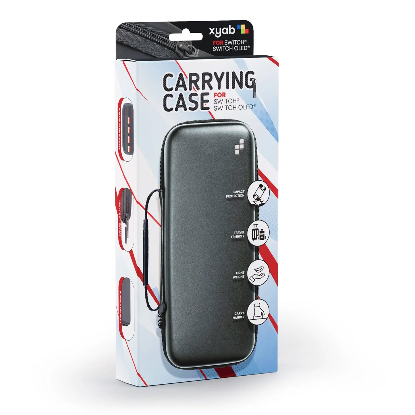 XYAB Travel Hard Shell Carrying Case Switch/ Switch OLED