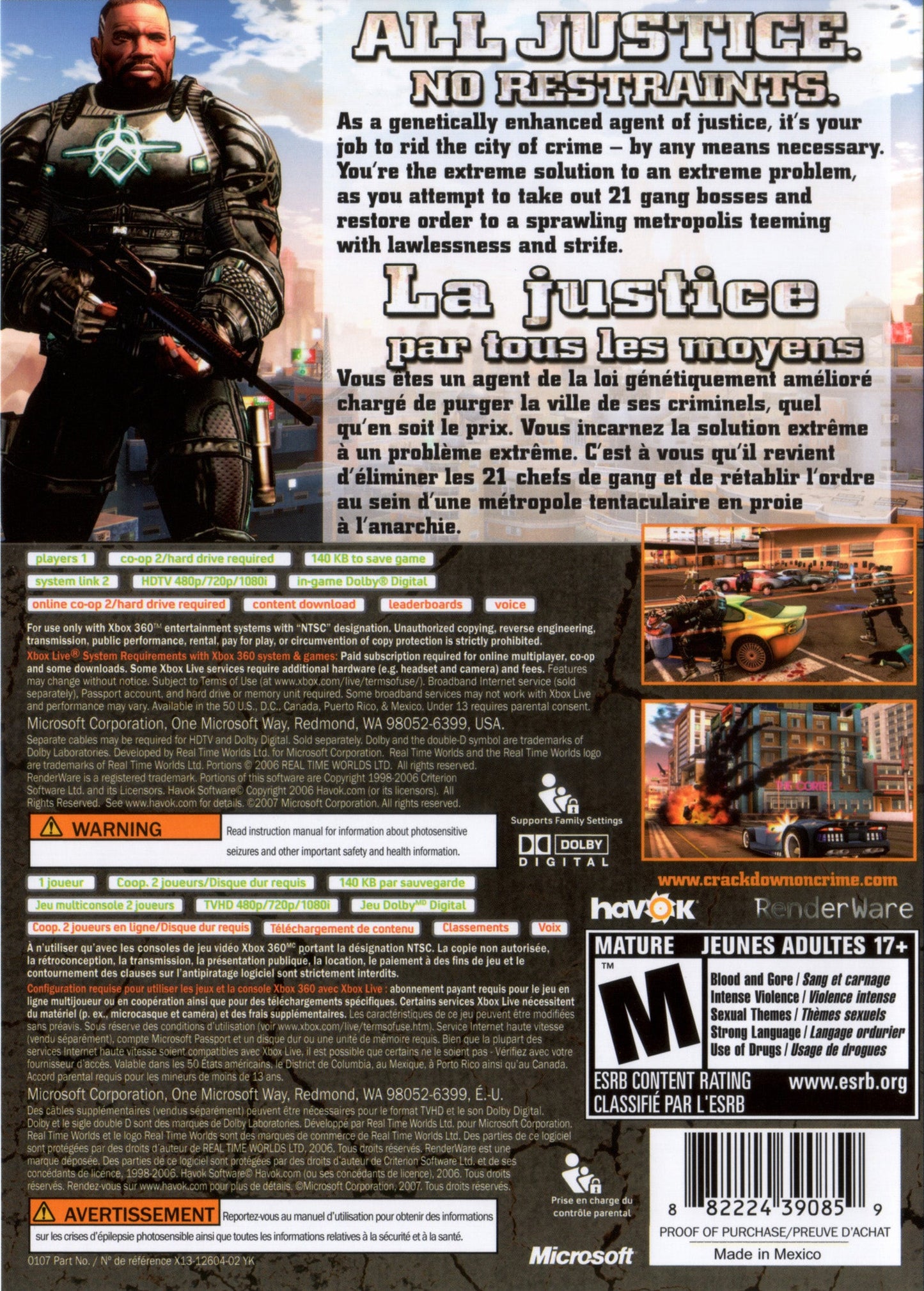 Crackdown Xbox 360