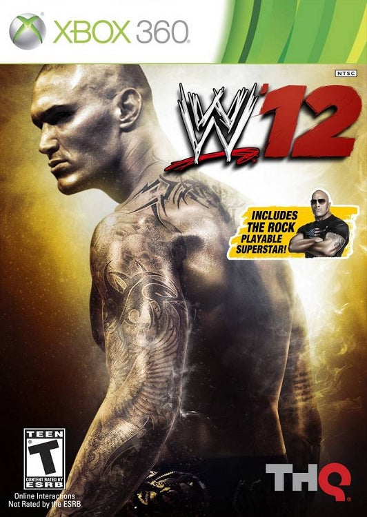 WWE '12 Xbox 360