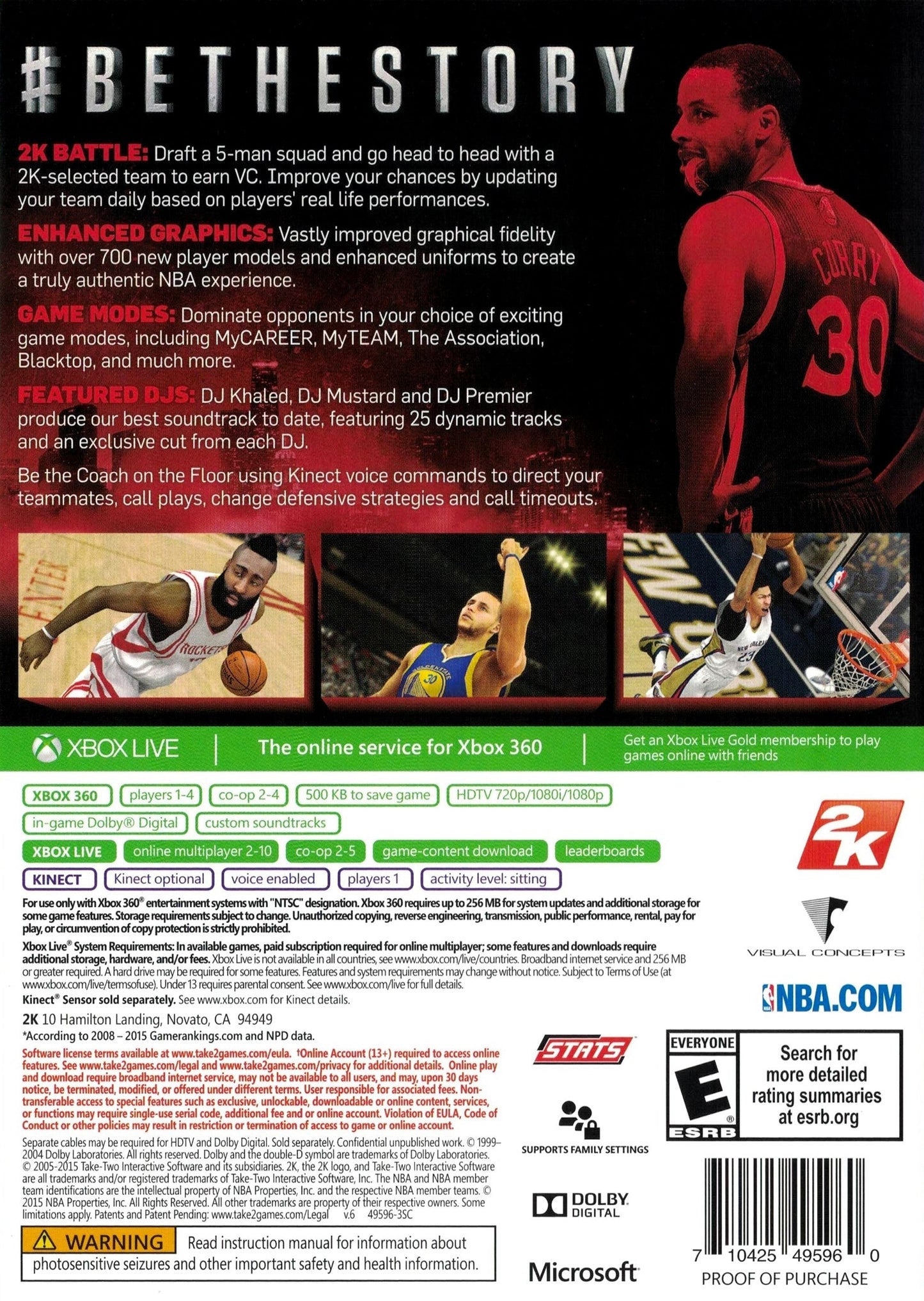 NBA 2K16 Xbox 360