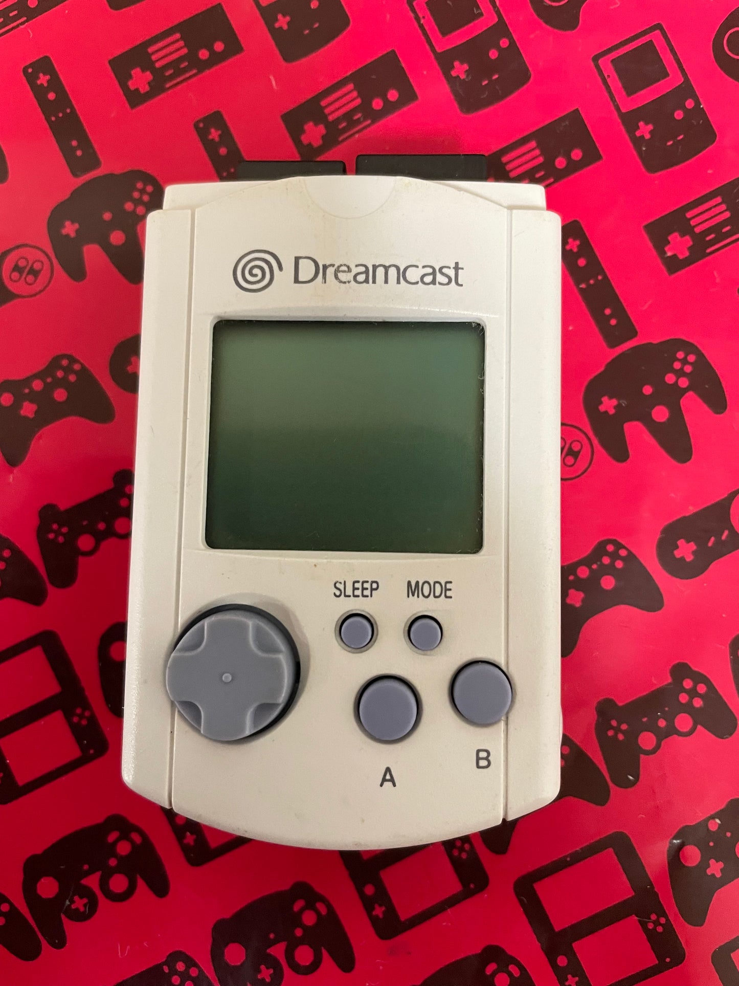 White Visual Memory Unit (VMU) Sega Dreamcast