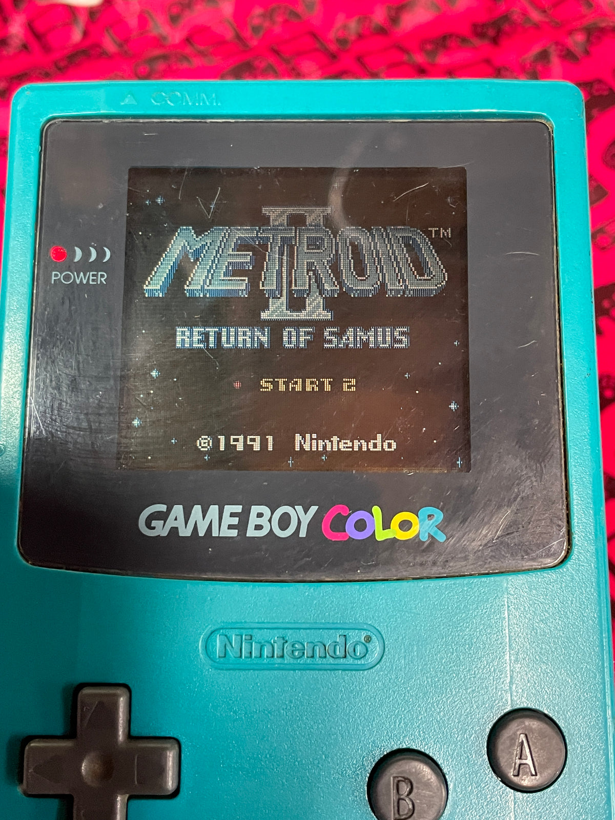 Game Boy Color Teal GameBoy Color