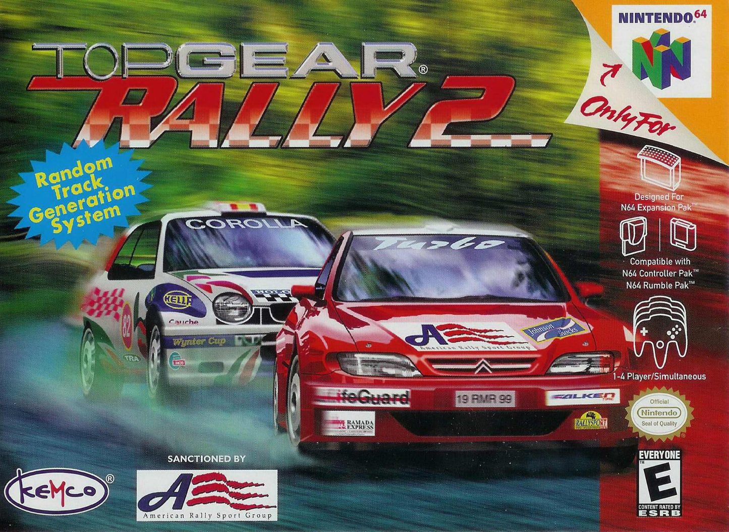 Top Gear Rally 2 Nintendo 64