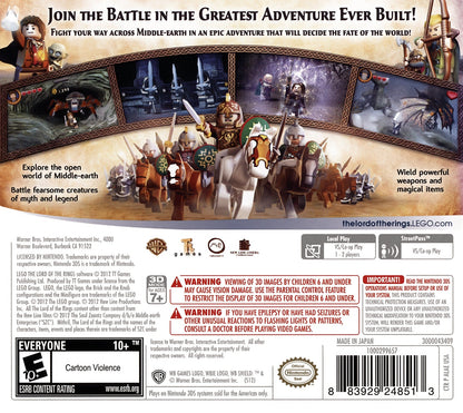 LEGO Lord Of The Rings Nintendo 3DS