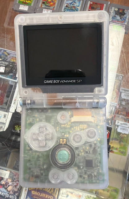 Clear (Reshell) Gameboy Advance SP (AGS-101)