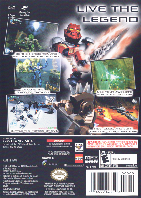 Bionicle Gamecube