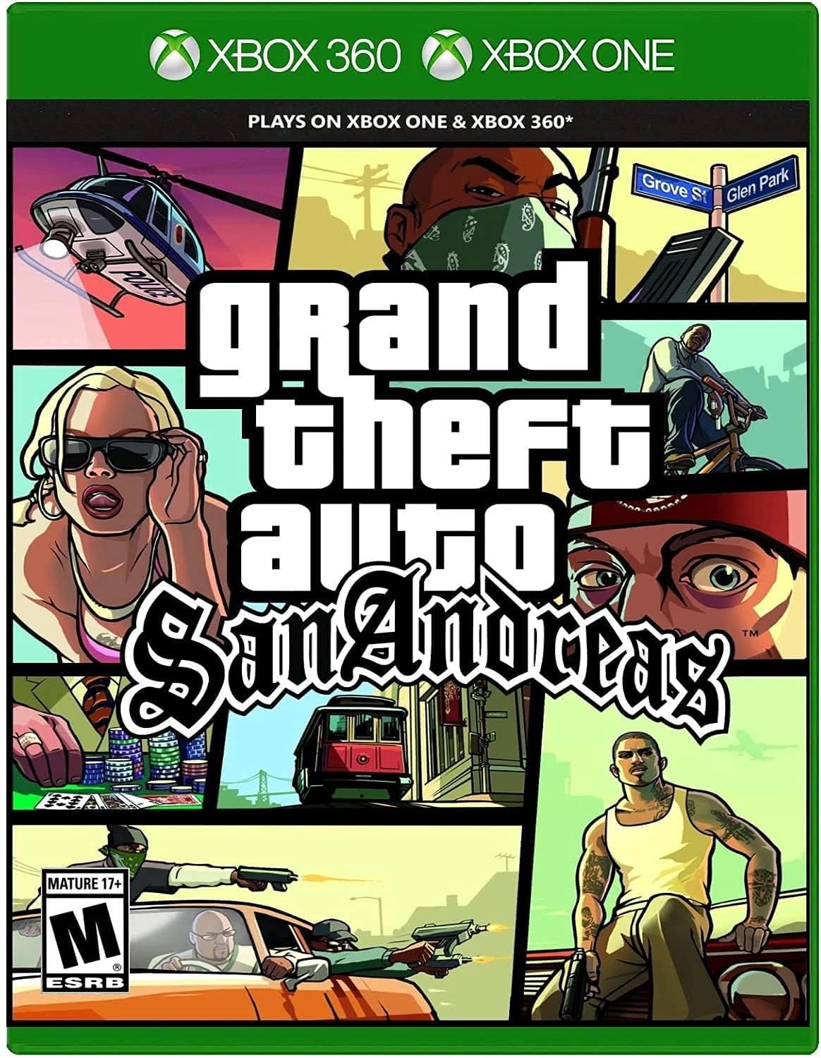 Grand Theft Auto San Andreas Xbox 360/ Xbox One
