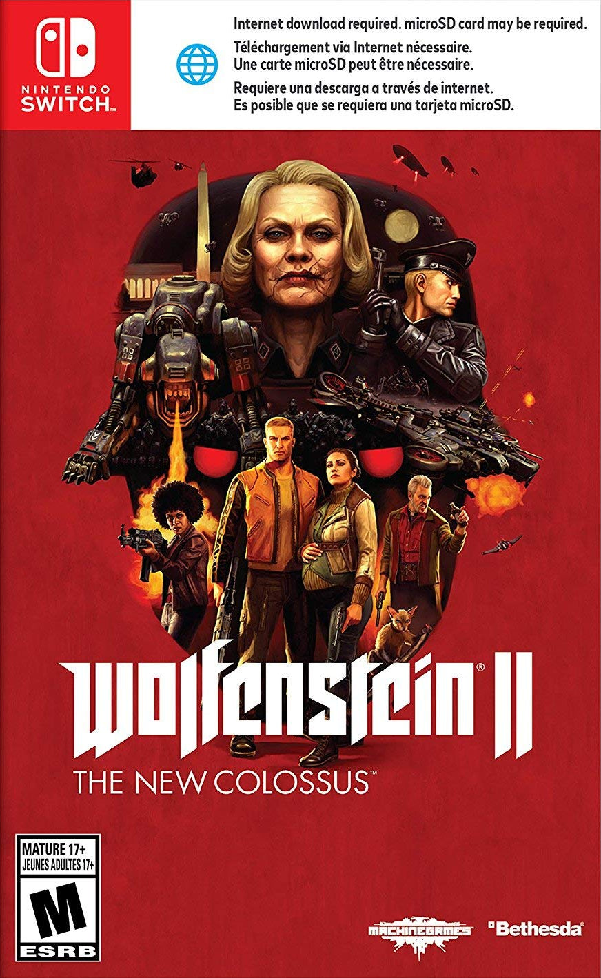 Wolfenstein II: The New Colossus Nintendo Switch