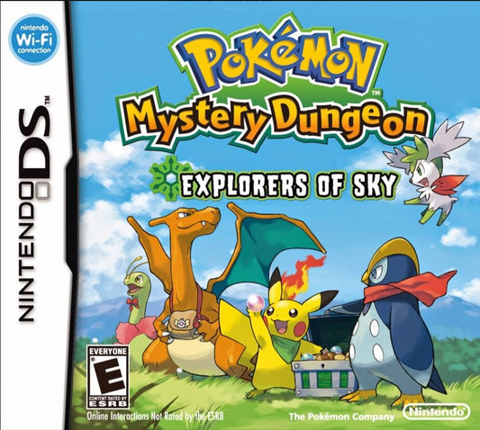 Pokemon Mystery Dungeon Explorers Of Sky Nintendo DS