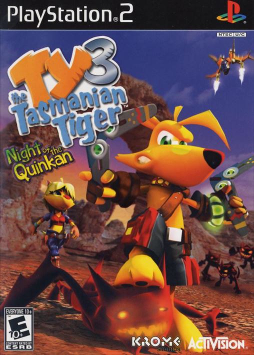 Ty The Tasmanian Tiger 3 Playstation 2