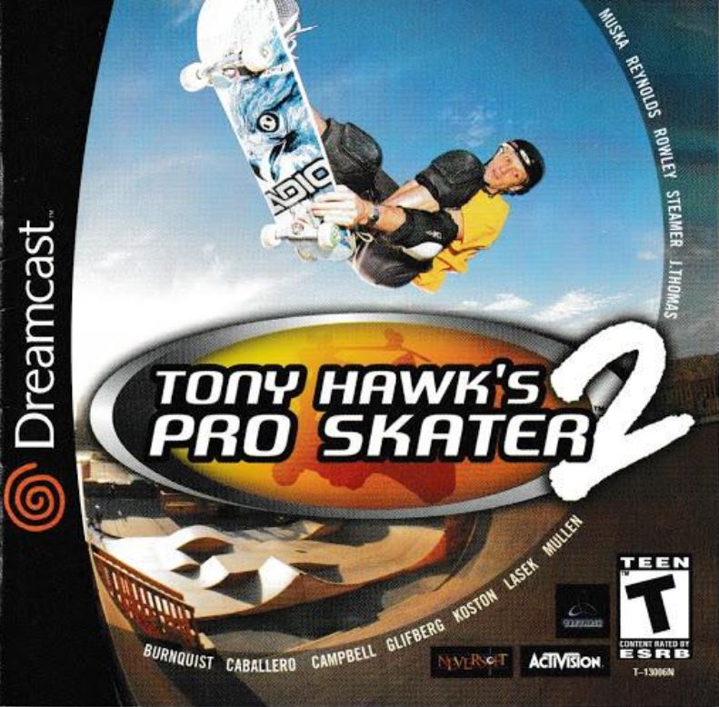 Tony Hawk 2 Sega Dreamcast