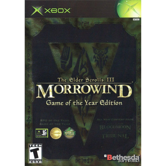 Elder Scrolls III Morrowind [Game of the Year] Xbox