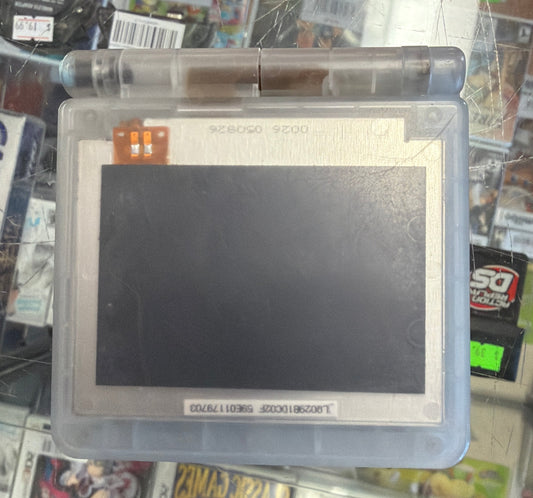 Clear (Reshell) Gameboy Advance SP (AGS-101)