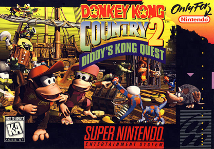 Donkey Kong Country 2 Super Nintendo