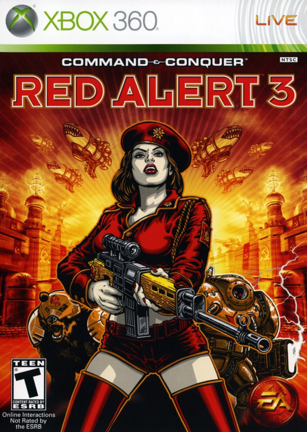 Command & Conquer Red Alert 3 Xbox 360