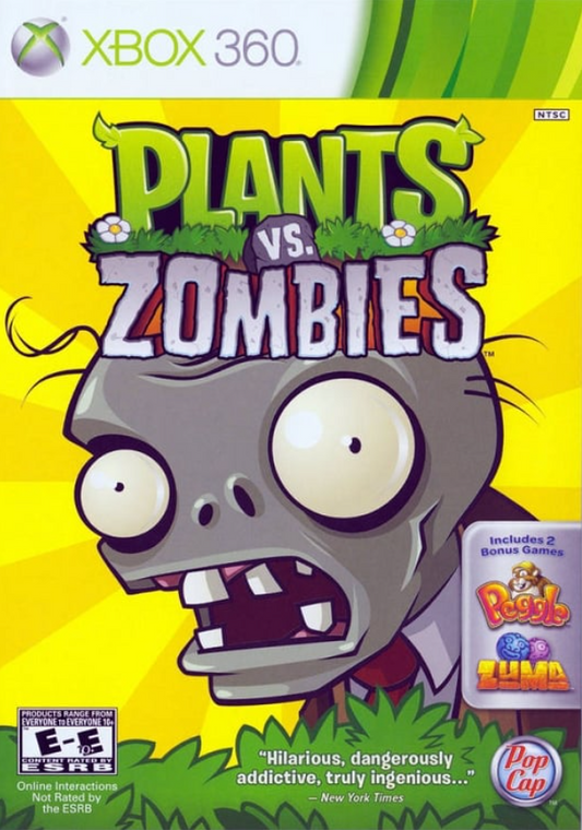 Plants Vs. Zombies Xbox 360