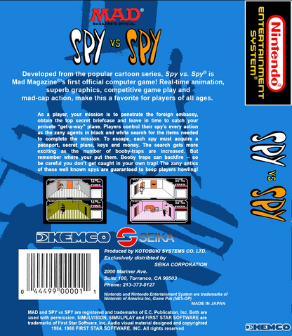 Spy Vs. Spy NES