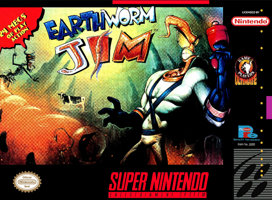 Earthworm Jim Super Nintendo