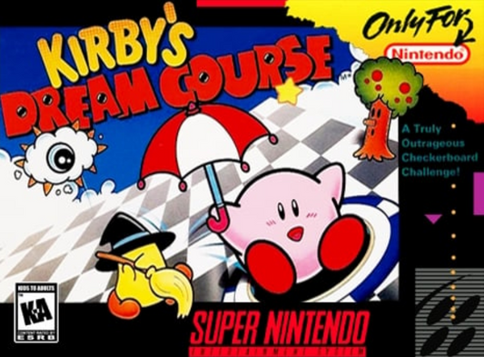 Kirby's Dream Course Super Nintendo