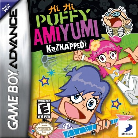 Hi Hi Puffy AmiYumi Kaznapped GameBoy Advance