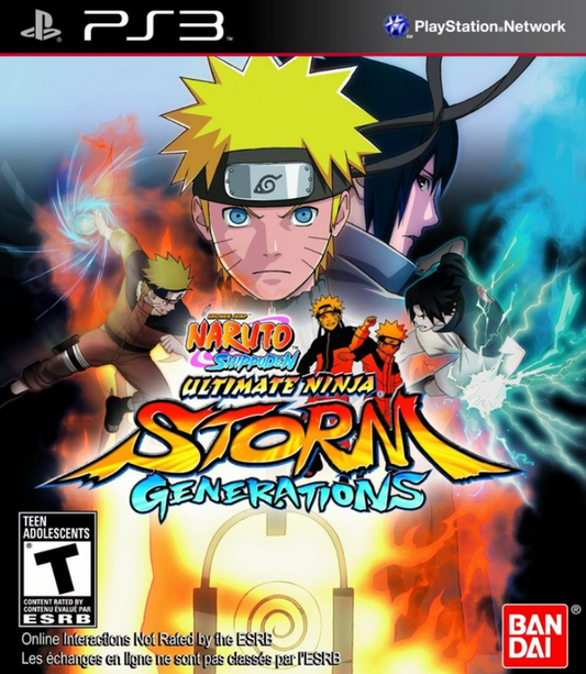 Naruto Shippuden Ultimate Ninja Storm Generations Playstation 3