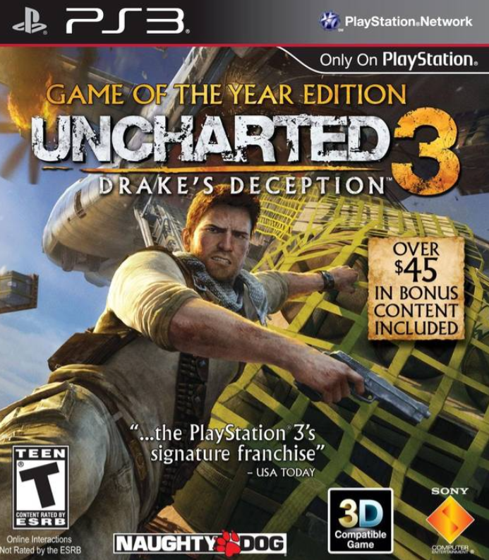 Uncharted 3: Drakes Deception [Game of the Year] Playstation 3