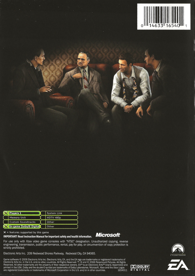 The Godfather [Limited Edition] Xbox