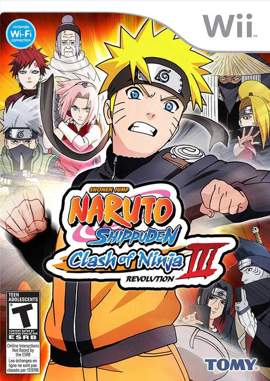 Naruto Shippuden: Clash of Ninja Revolution 3 Wii