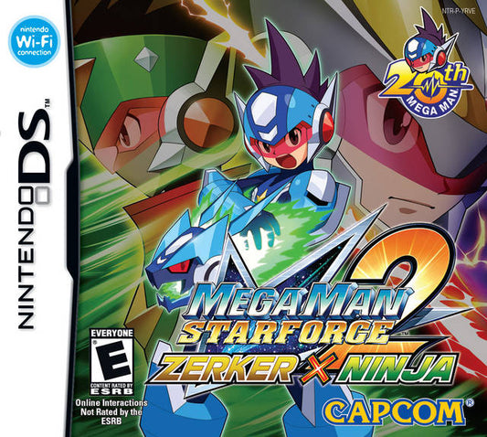 Mega Man Star Force 2 Zerker X Ninja Nintendo DS