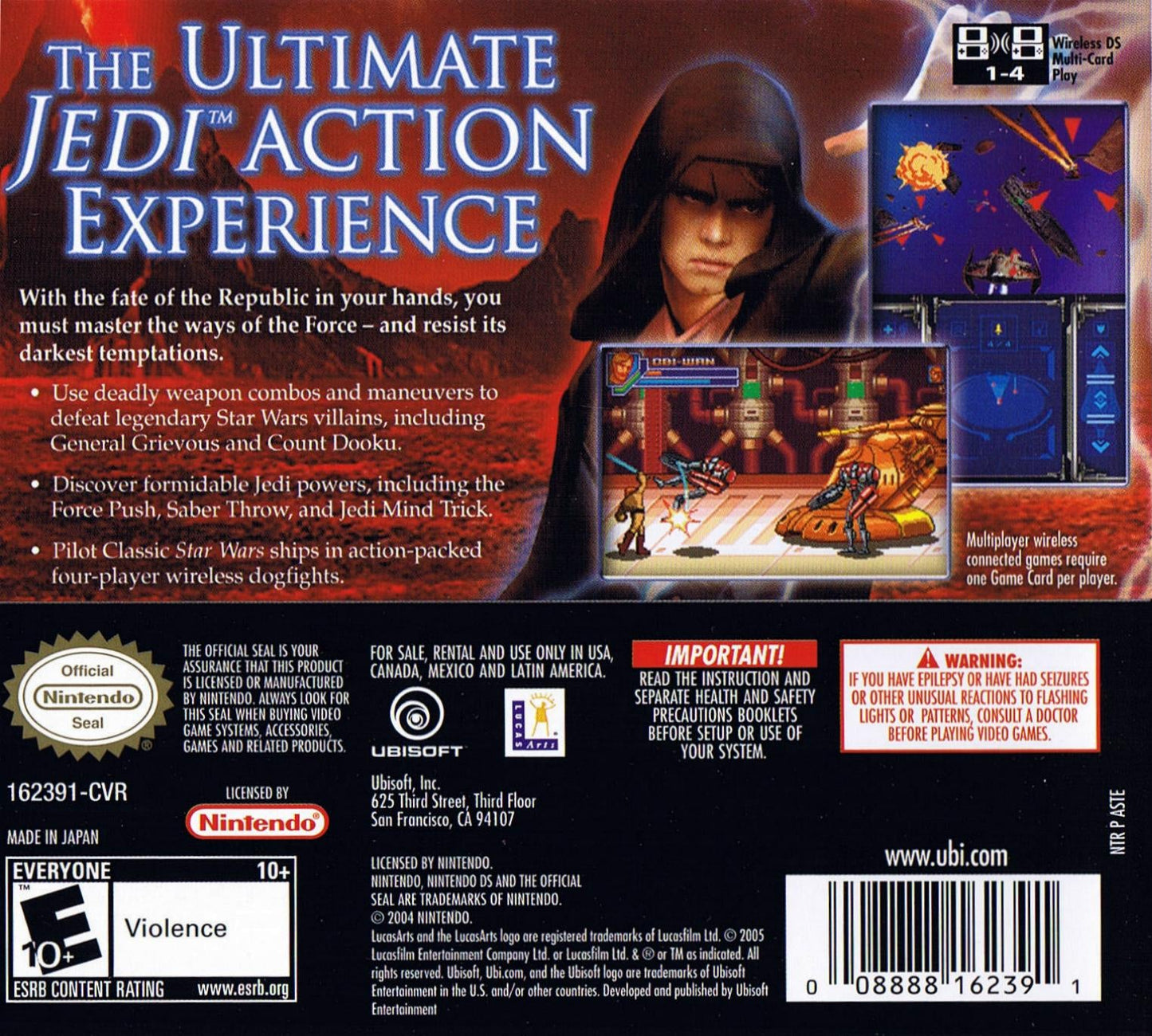 Star Wars Episode III Revenge of the Sith Nintendo DS