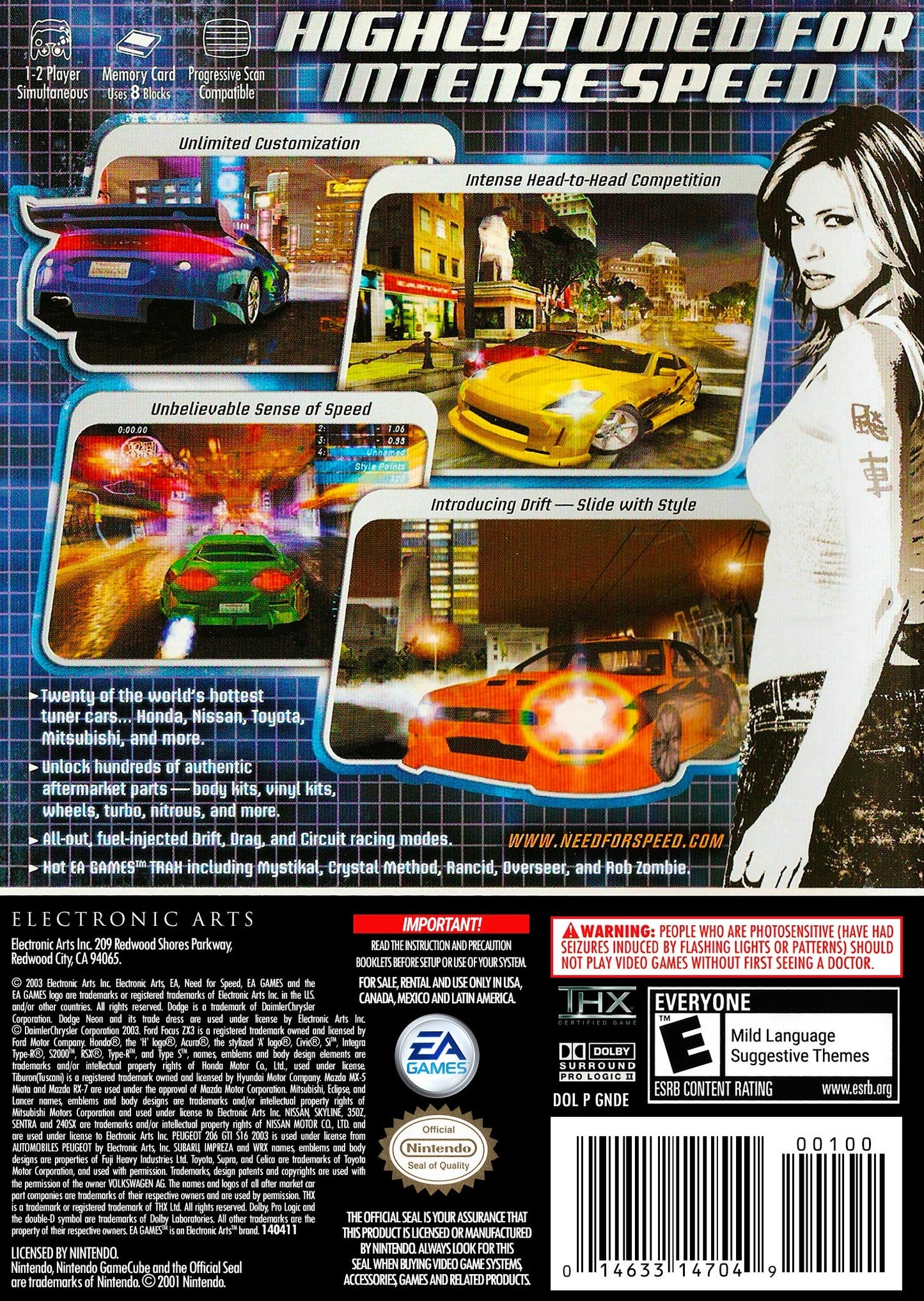 Need For Speed Underground Gamecube