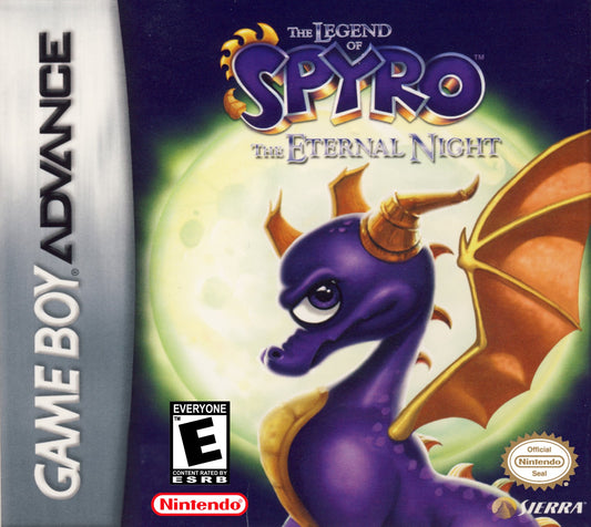 Legend of Spyro The Eternal Night GameBoy Advance