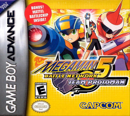 Mega Man Battle Network 5 Team Protoman GameBoy Advance