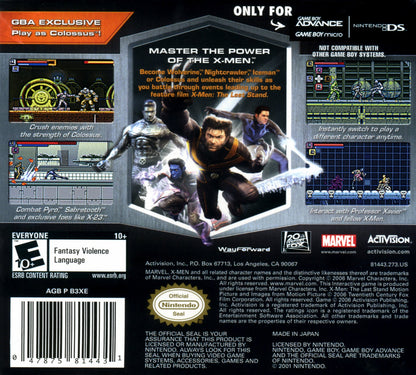 X-Men: The Official Game GameBoy Advance