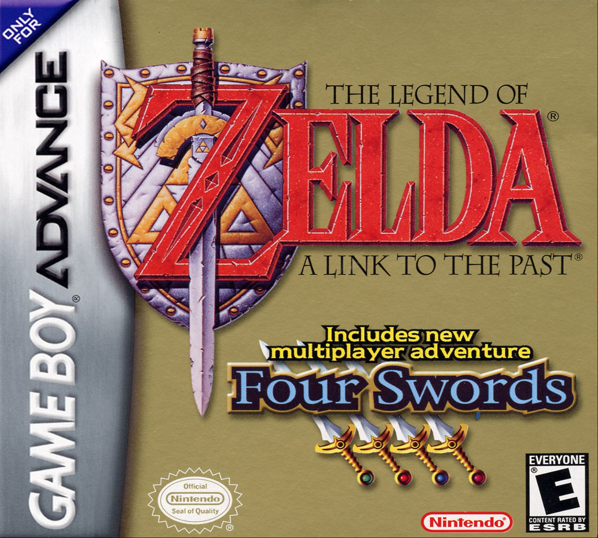 Zelda Link To The Past GameBoy Advance