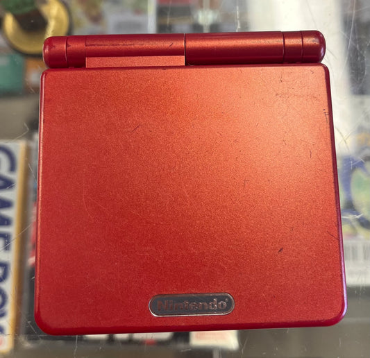 Red Gameboy Advance SP GameBoy Advance