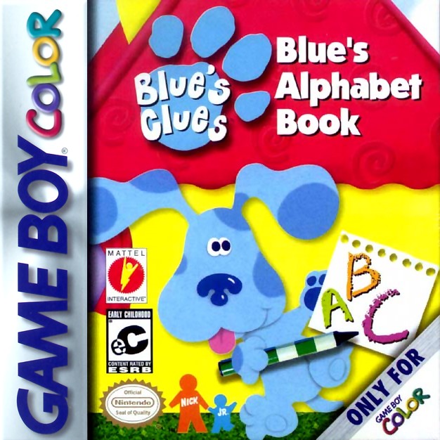 Blue's Clues Blue's Alphabet Book GameBoy Color