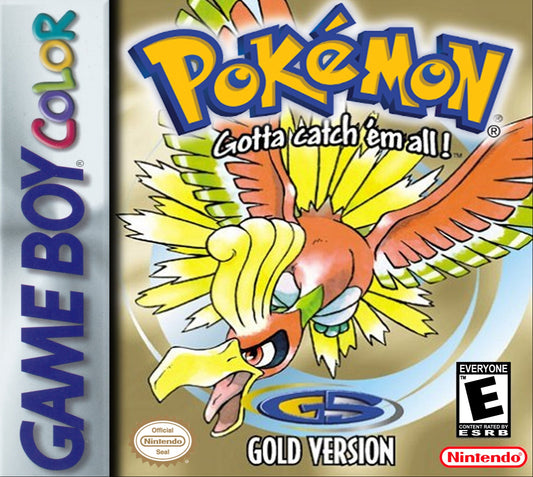 Pokemon Gold GameBoy Color