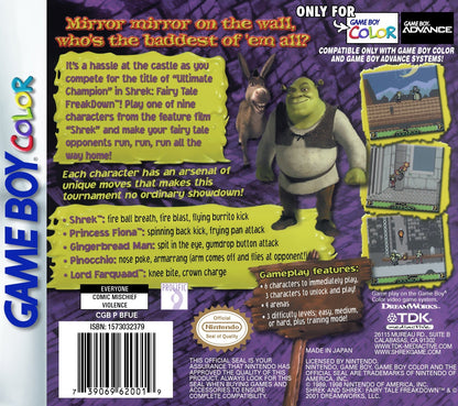 Shrek Fairy Tales Freakdown GameBoy Color