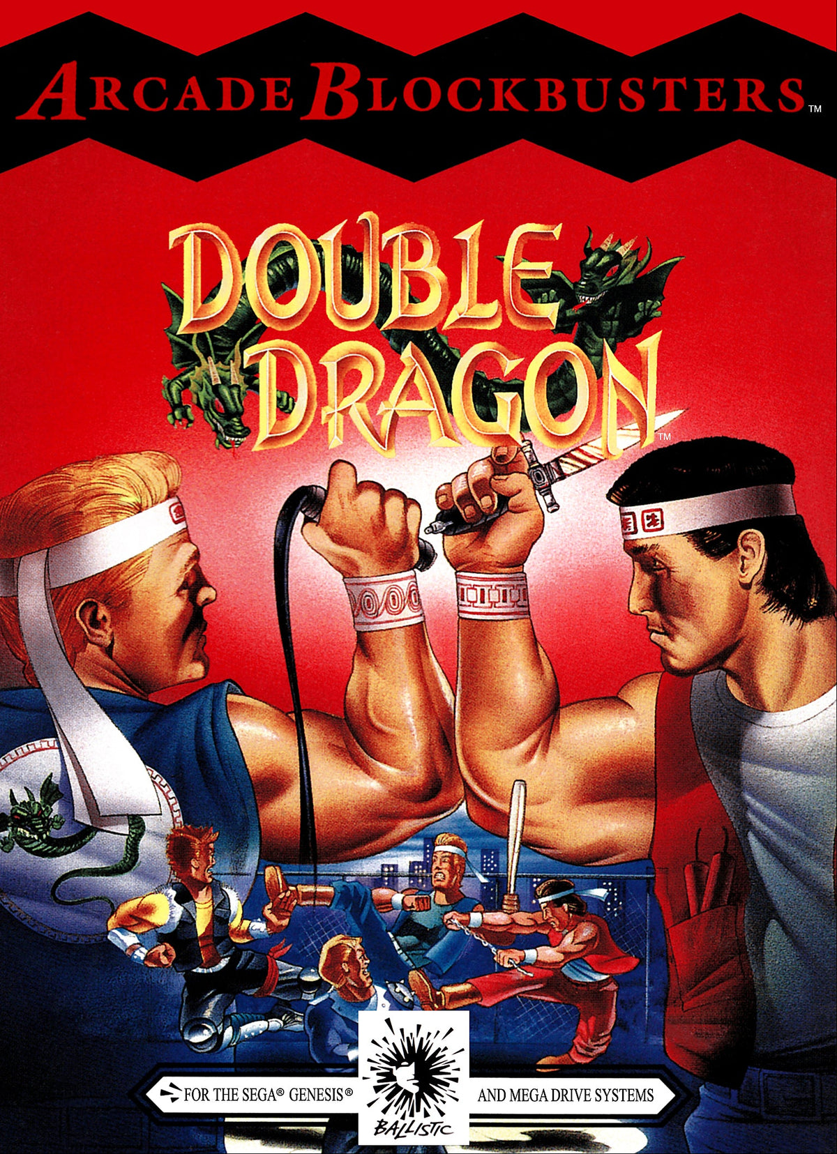 Double Dragon Sega Genesis