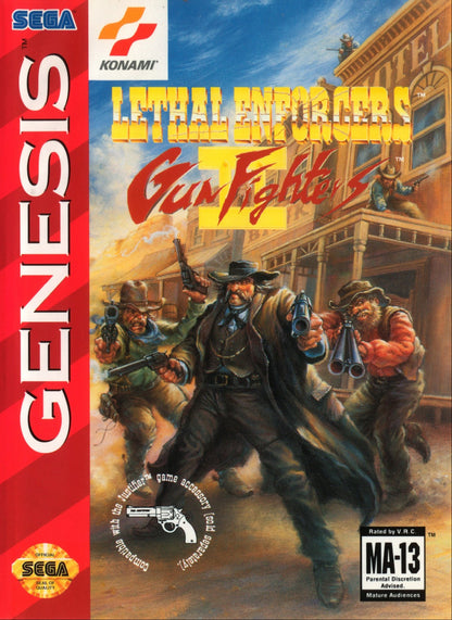 Lethal Enforcers II Sega Genesis