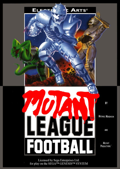Mutant League Football Sega Genesis