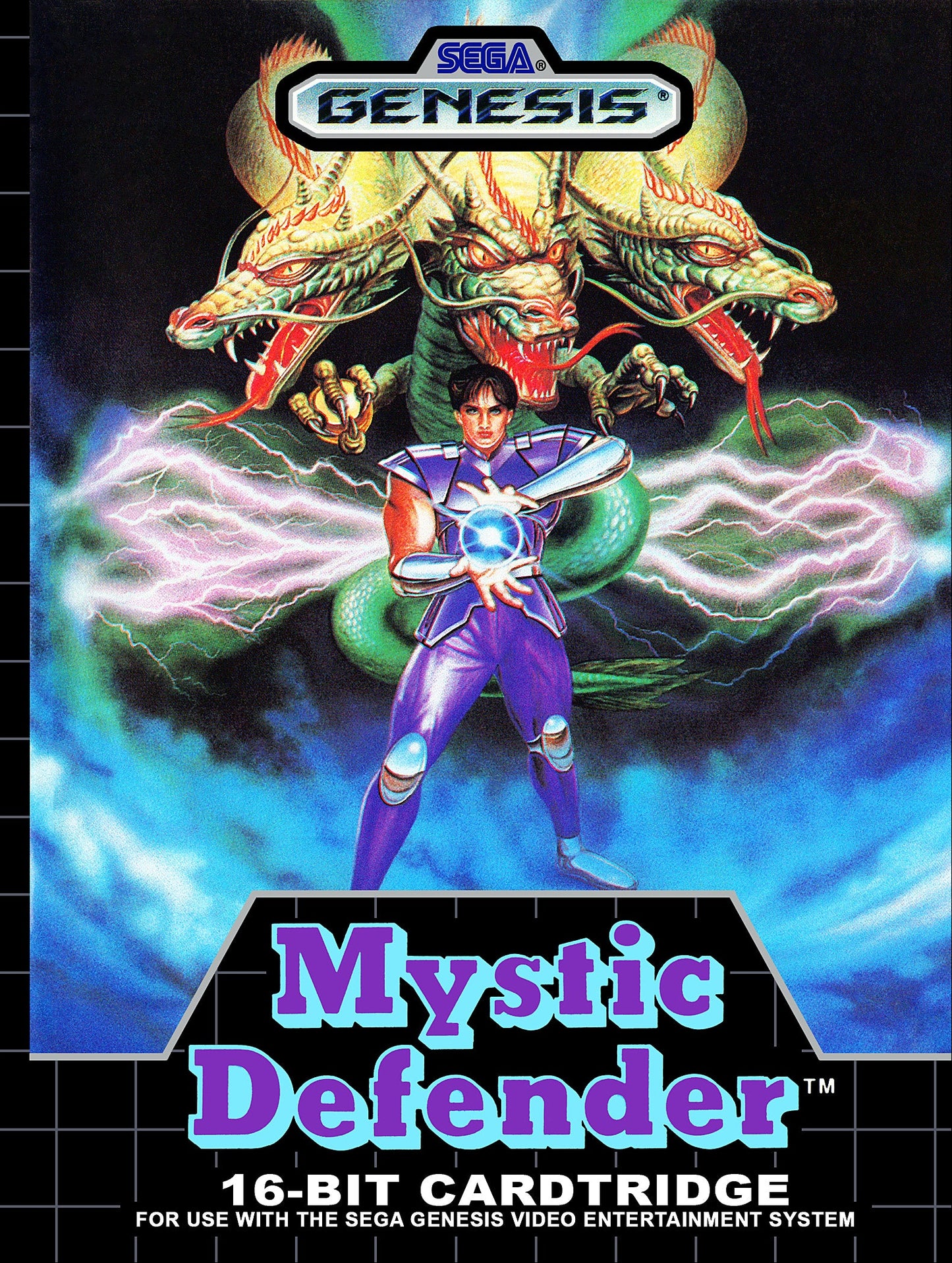 Mystic Defender Sega Genesis