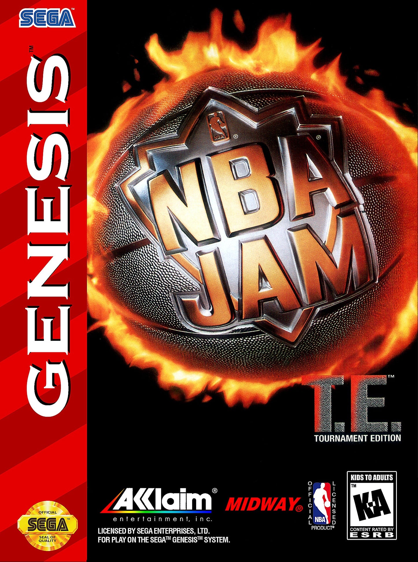 NBA Jam Tournament Edition Sega Genesis