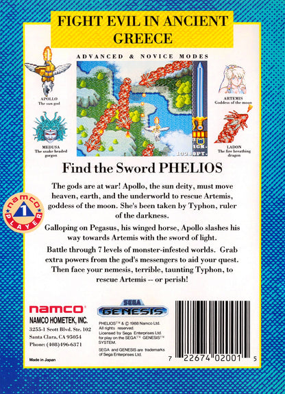 Phelios Sega Genesis