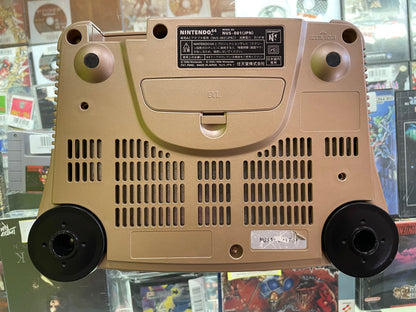 Gold N64 Console JP Nintendo 64